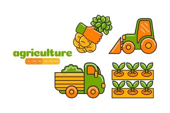 Agriculture Vector Pack 04: A Designer’s Review of Graphics and Icons
