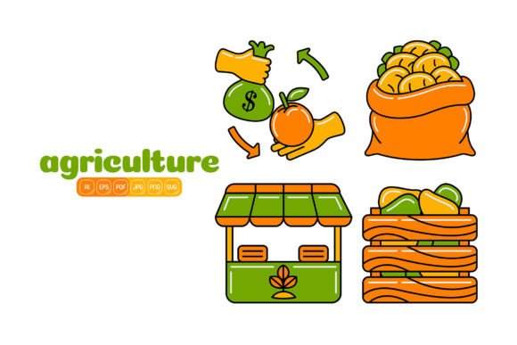 Agriculture Vector Pack 05 Graphics and Icons Review