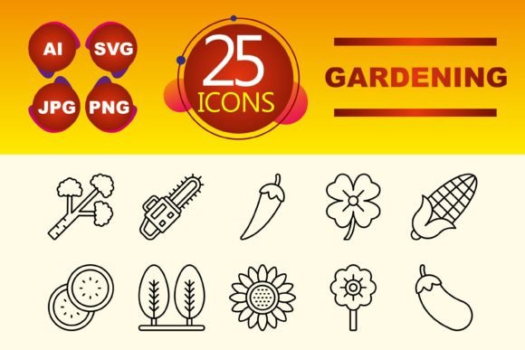 Gardening Graphics and Icons Review