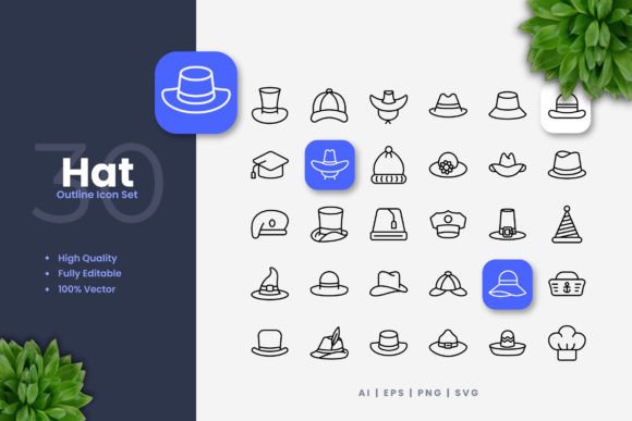 Hat Icons Graphics: A Designer’s Review