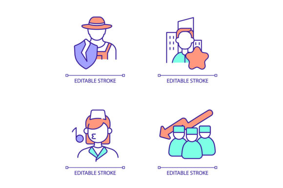 Healthcare Issues RGB Color Icon Set Review